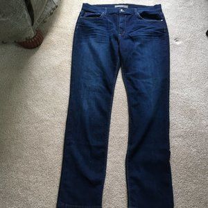 Joe's Dark Wash Brixton Fit Jeans, Size 38 x 34